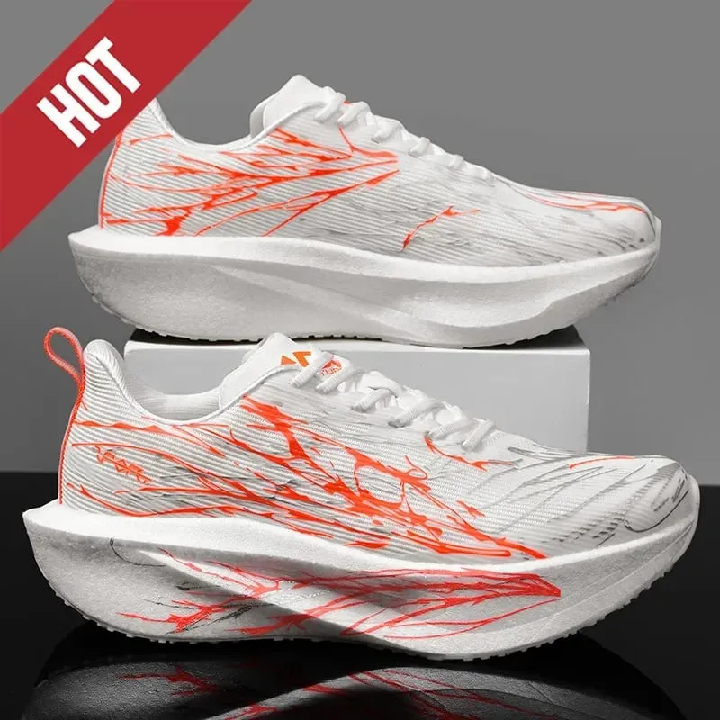 2026 Men Women Marathon Running Shoes Air Cushion Breathable Lightweight Athletic Jogging Gym Racing Sports Sneakers Tennis
