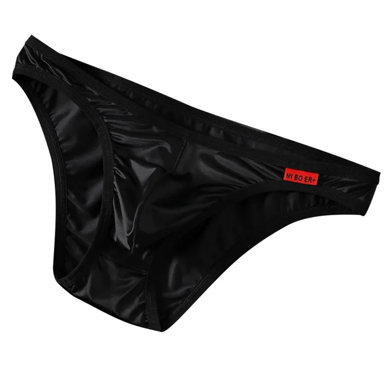 Lelaki Satin-seperti Bikini Ais Sutera Regangan Kantung Ringkas Pakaian Dalam Wanita Seluar Dalam Bernafas Seluar Dalam Lancar Seluar Dalam Tali Jepun
