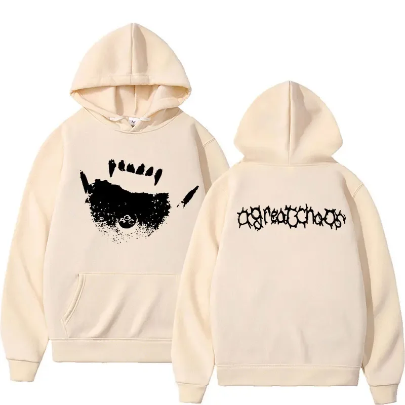 Ken Carson AGC Actual Hate Teen X Vamp Hoodie Harajuku Fashion Trend Y2K Sweatshirts Men Women Chaos Opium Merch Hoodie