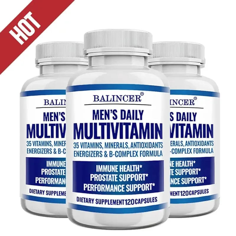 Multivitaminpräparat für Männer – sorgt für kognitive Gehirngesundheit, Energie, Ausdauer und Muskelmasse