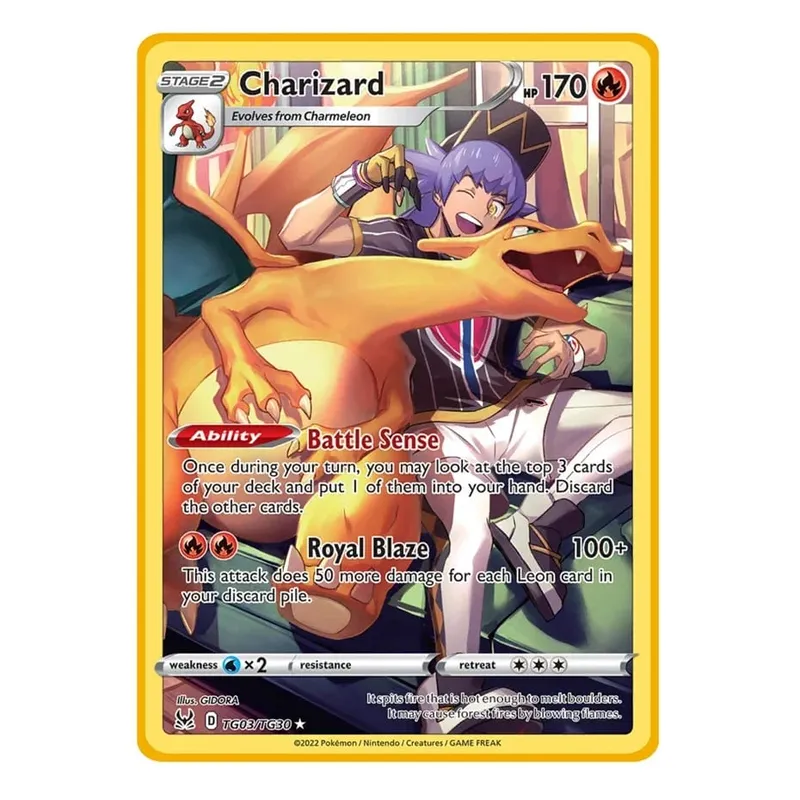 Fajna nowa metalowa karta Pokemon 10000 punktów Arceus Charizard Super karta angielski Mewtwo Lucario Greninja Lillie karty Anime — image 25