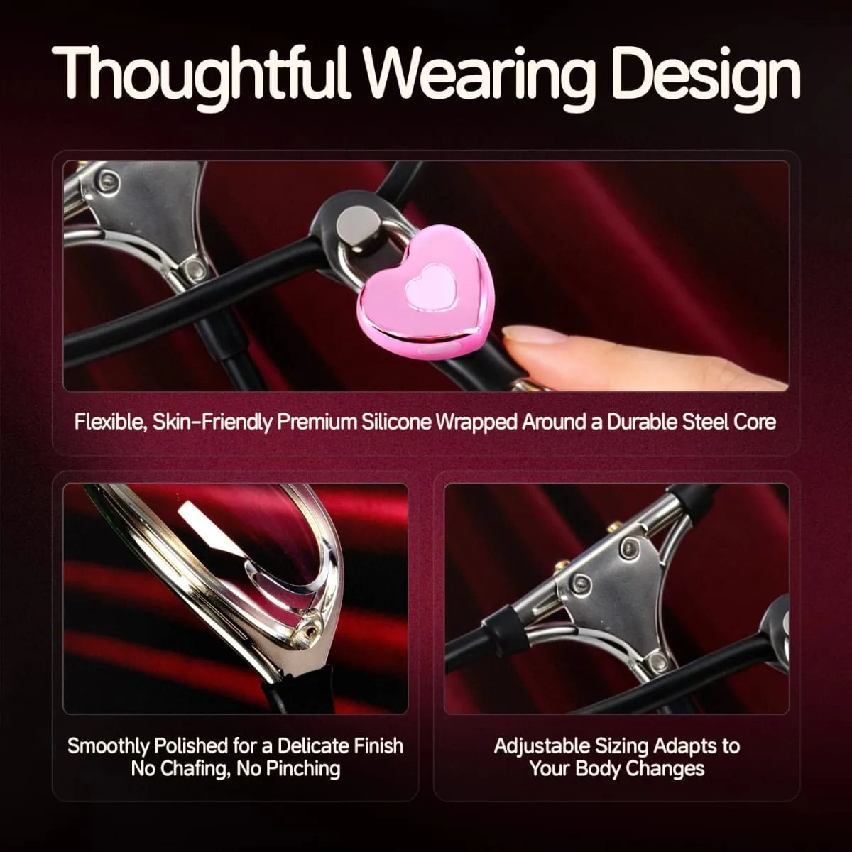 YoKoNex Transparent Female Chastity Belt Lightweight Panties Black Emperor Chastity Belt Lock Fetish Adult Sex Toys — image 5