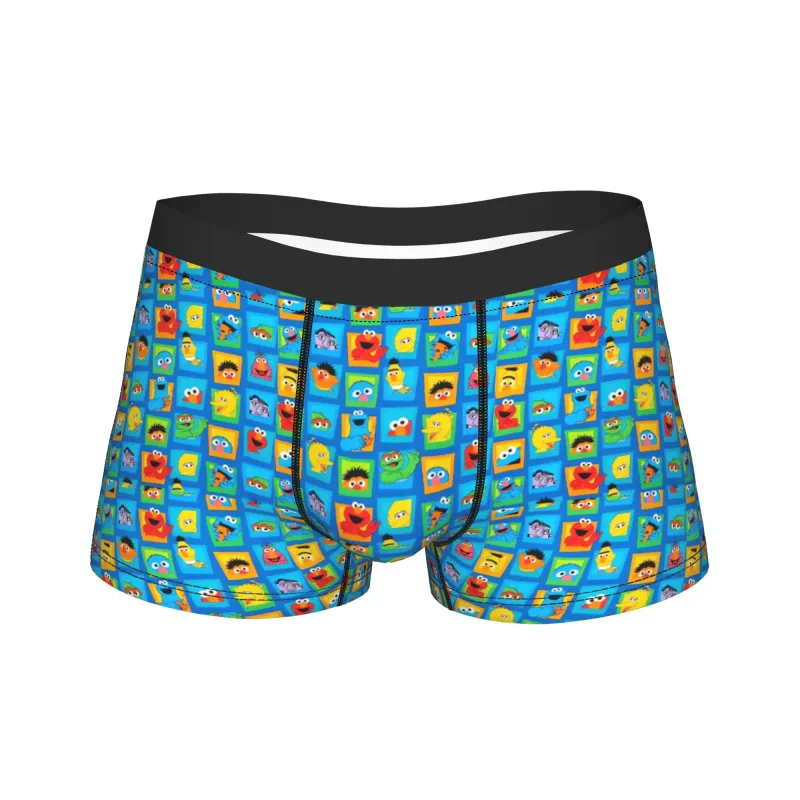 S-Sesams Straten Tango Elmo & Grover Ondergoed Mannen Shorts Slips Grappige Boxershorts Kwaliteit Douane Oversize Slipje — image 25