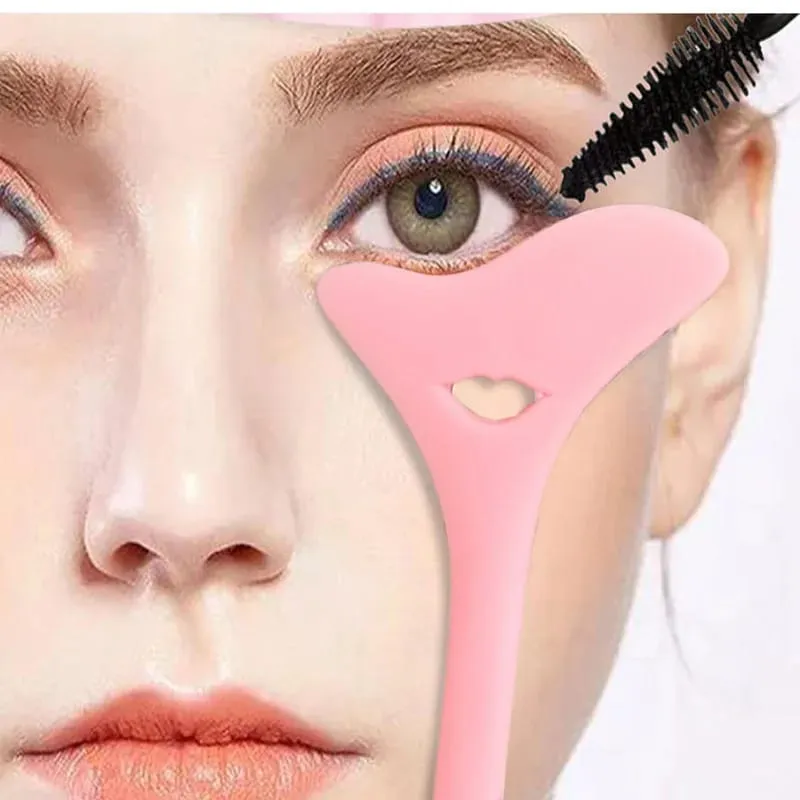 Best-selling Eye Makeup Assistant Tool for Drawing Eyebrows Eyeliner and Lower Eyelashes - Silicone Assistant Device — image 2