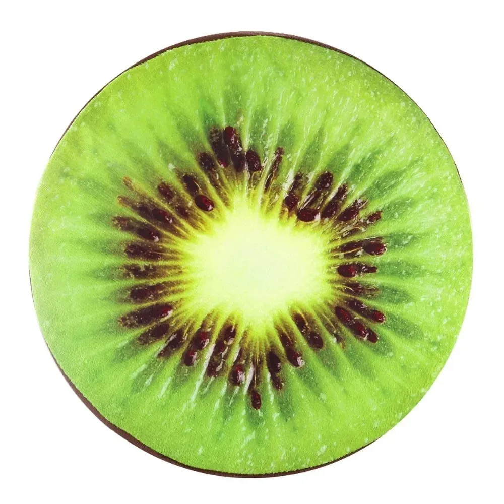 Měkký polštář na pohovku do školky Funny Fruit Podložky na sezení Polštářky na židle Polštáře na sezení Kulatý polštář