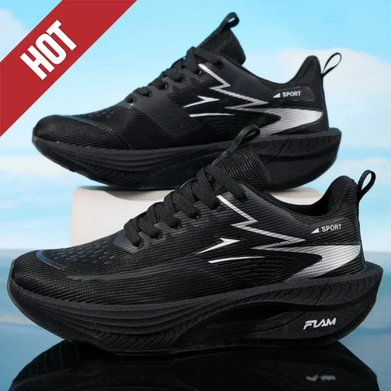 Carbon Plate Marathon Running Shoes Men Women Sports Sneakers Breathable Lightweight Shock Absorbing Stable Athletic Shoes — image 10