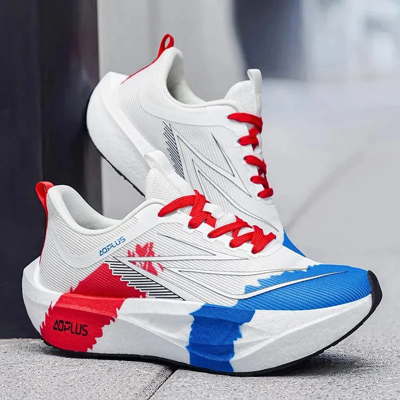 NEW Men's Cushioning Running Shoes Lightweight Athletic Casual Sneakers Male Non-Slip Sports Shoes Outdoor Travel Walking Shoes