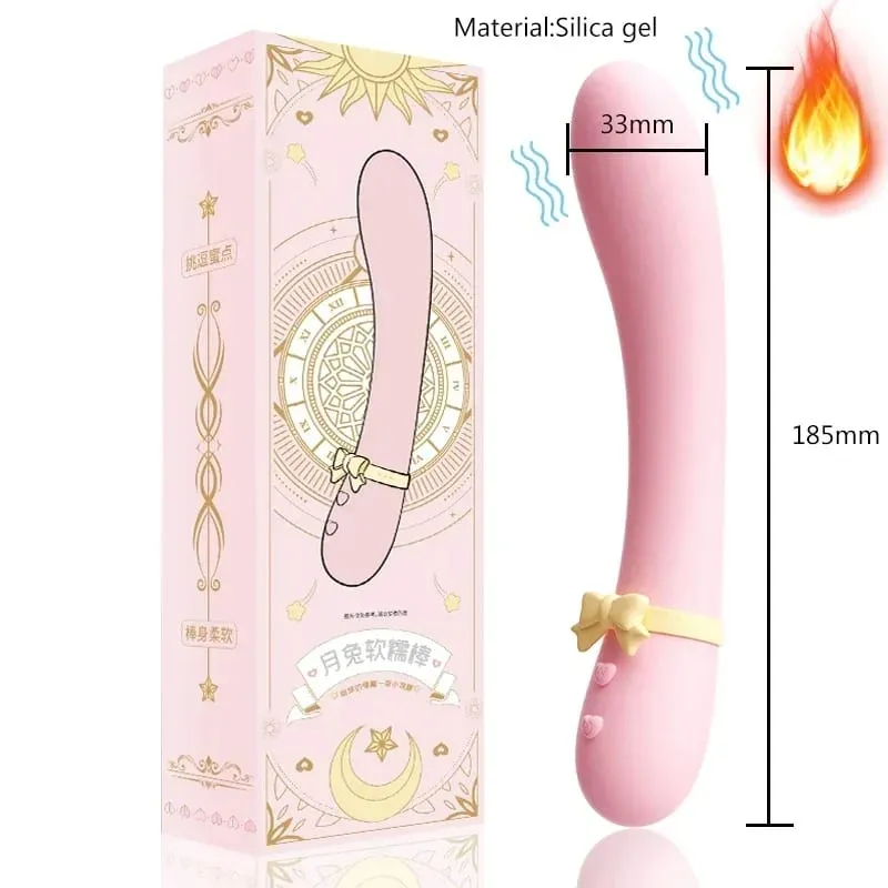 penggetar untuk mainan seks wanita Silikon Arnab Vibrator USB Rechargeable Waterproof G-Spot Stimulating Clitoral Stimulator UYO — image 8