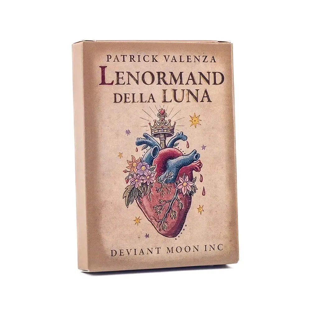 Lenormand Della Luna Tarot Deck 36 Cards Divination Oracle Cards for Fate Reading Party Game 10.2x7.3cm — image 2