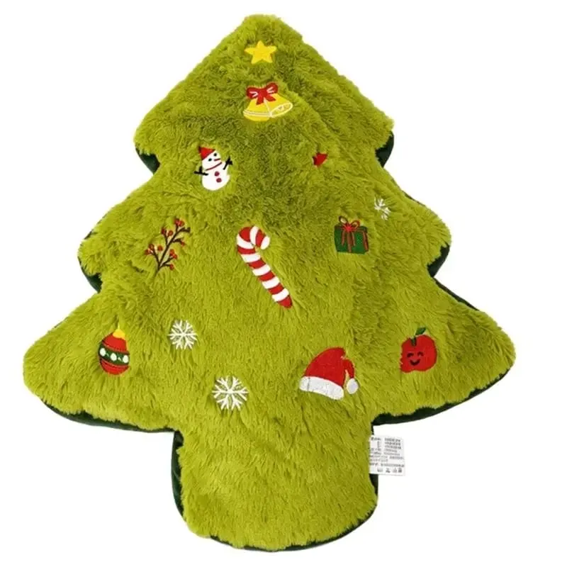 U13F Christmas Plush Pillow Soft Holiday Cushion for Warm Kids Room Seasonal Decors — image 8