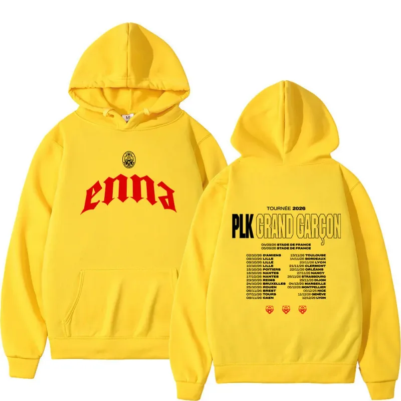 Rapper PLK Grand Garcon 2026 Tour Merch Hoodies Men Women Clothing Fashion Hip Hop Pullovers Long Sleeves Sweatshirts Streetwear — image 9