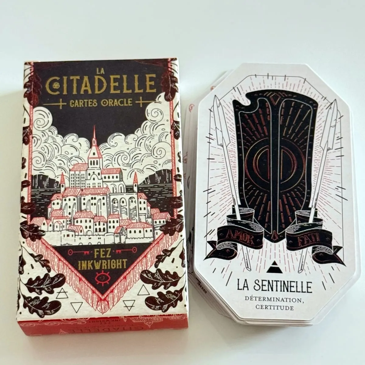The Citadel A Fantasy Oracle Deck French Version Tarot Card Entertainment Game For Family Party Board Game Oracle Cards — image 1