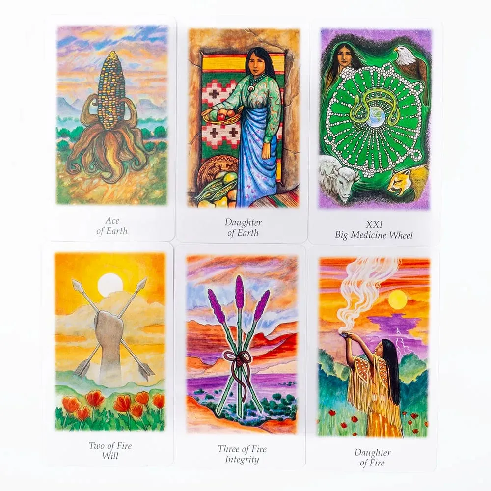 Hot Sales Vision Quest Tarot 78-Card Deck 10.3*6cm Fate Divination Tarot Cards FortuneTelling Card Games Party Board Game — image 5
