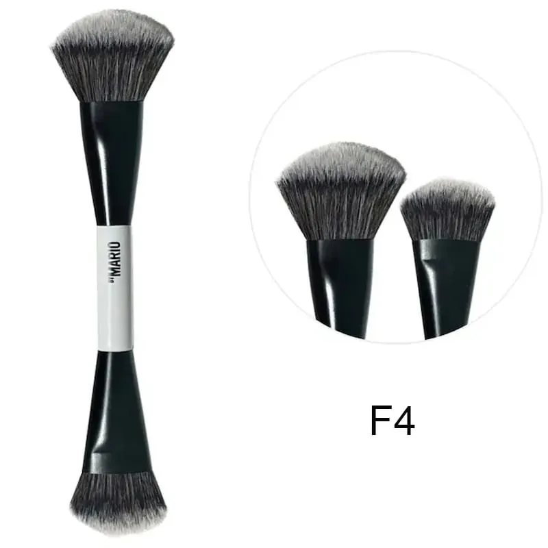 Dual Ended F4 Powder F1 Blush Contour F2 Makeup Brushes with Box Soft Mario Foundation Brush Professional Face Cosmetic Tool — image 24