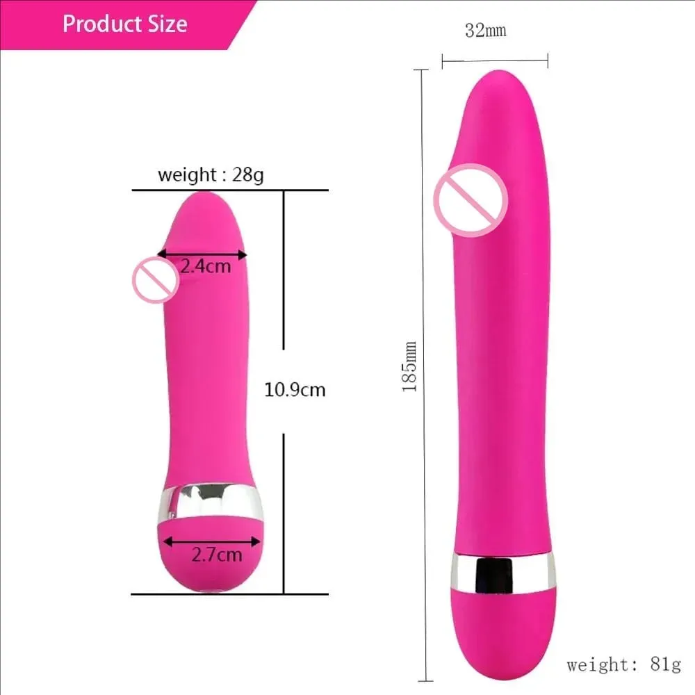 Valósághű vibrátor varázsmasszírozó pálca Hüvelyklitorisz stimulátor G Spot AV Stick Rod 18 felnőtt szexjáték női pároknak