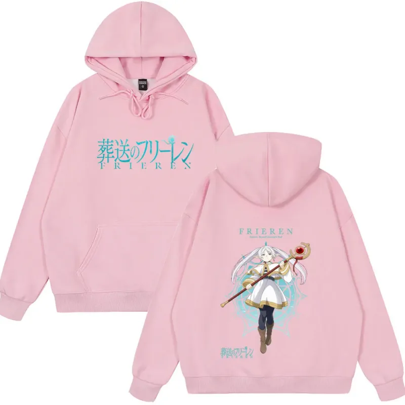 Vintage Wear Anime Frieren: Beyond Journey's End Frieren Graphic Tops Men Women Fashion Long Sleeve Casual Streetwear Funny Tops — image 13