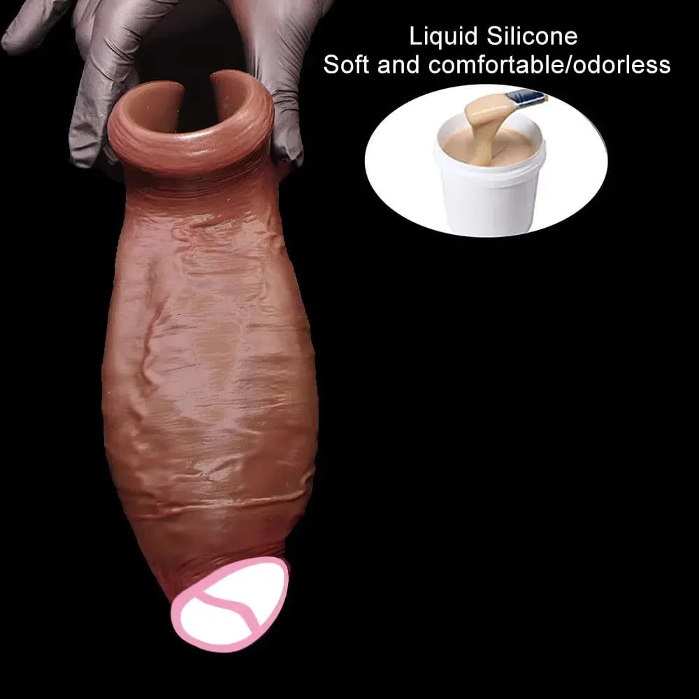 Thick Dildo For Anal Sex Toys 18+ Liquid Silicone Butt Plug Huge Anal Realistic Dildos Stout Plug Women Men Gay Masturbation