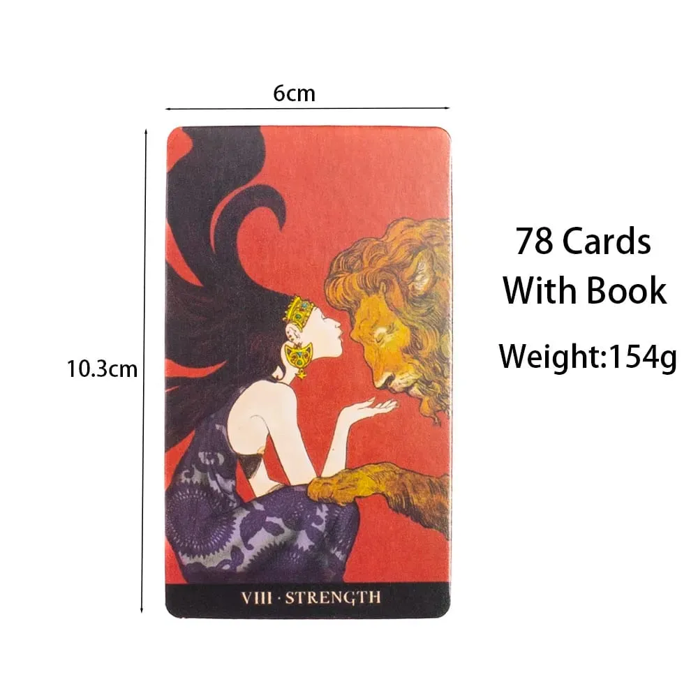 2026 nouvelles cartes de Tarot Circé 10.3*6Cm 78 pièces carte de jeu de société Divination Fate Deck pour fête de famille
