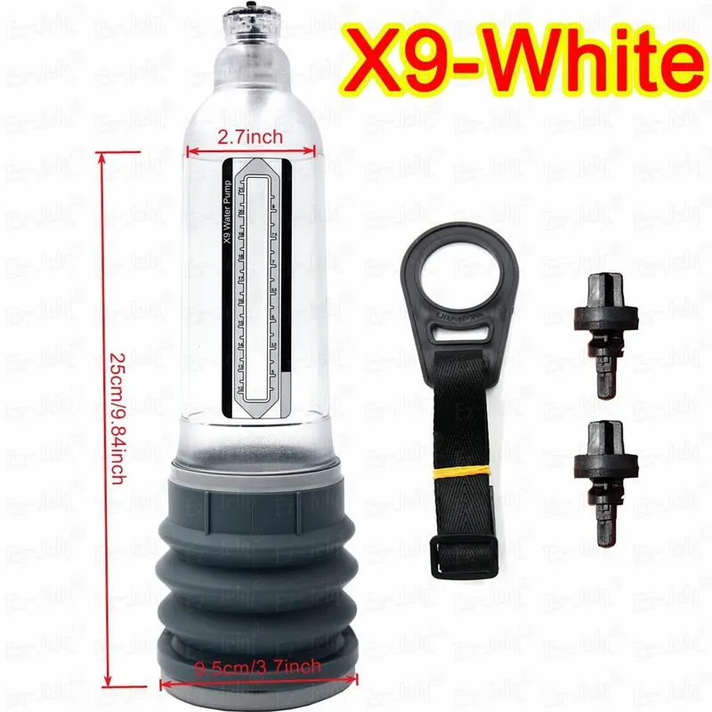 X5 X7 X9 Male Enlargement Penis Extender Stretcher Edge System Sex Toys for Men Penile Pump Enhancer Strap Kit Male Masturbator