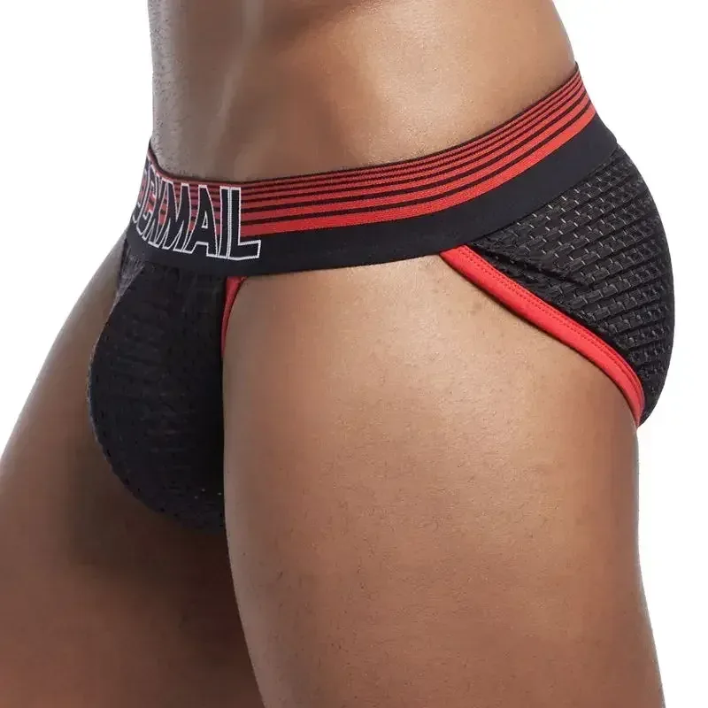 Sexiga herrunderkläder Underbyxor Kalsonger Nylon Mesh Herrbyxor Bikini Underkläder Herr Boxerbyxor Nylon Mesh Bikini — image 10