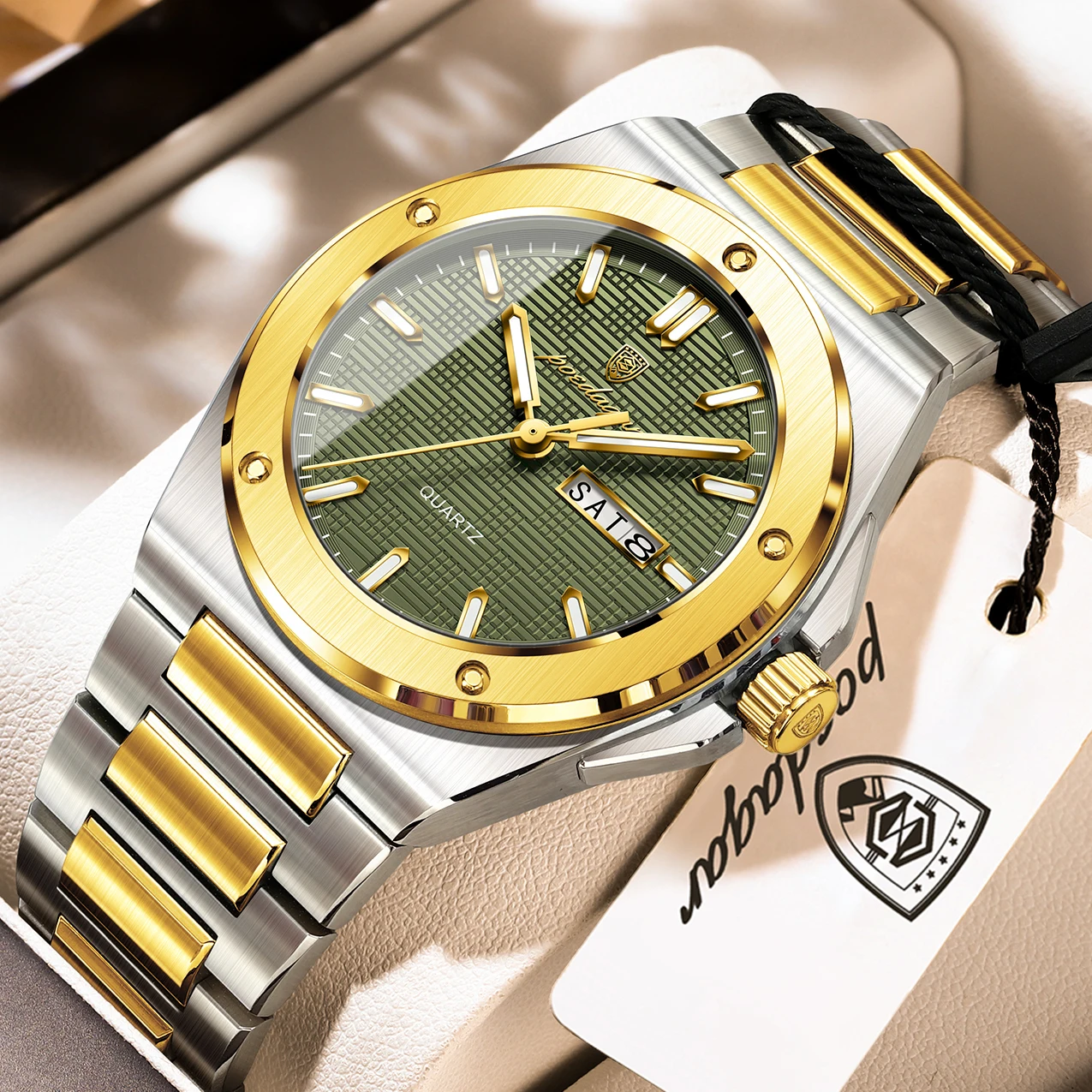696 Gold MintGreen
