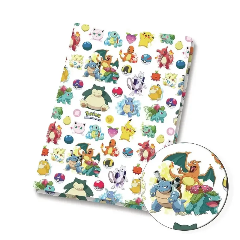 Pokemon Cartoon Fabric140*50cm Ruční šití Patchwork Quiltování Dětské šaty Domácí prostěradlo Potištěná látka Fabric Šití děti — image 13