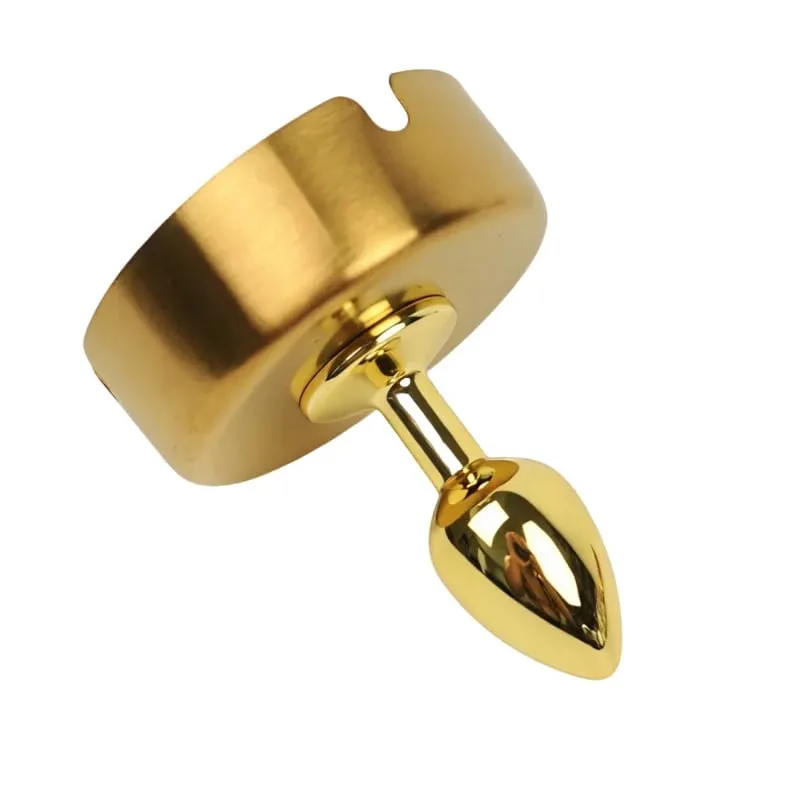 Anal Plug Kits Metal Ashtray Anal Plug Dice Anal Plug Dartboard Anal Plug Adult Sex Toys for Anal Exploration Women BDSM Sex Toy — image 3