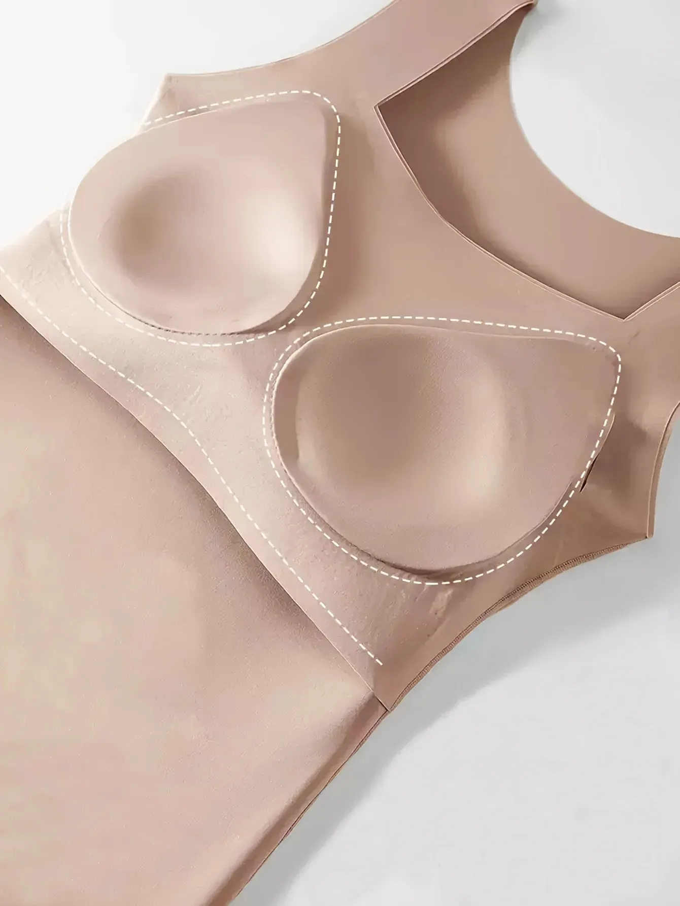 3-piece Autumn and Winter Women's Sling Vest New Inner or Single Wear Built-in Chest Pad