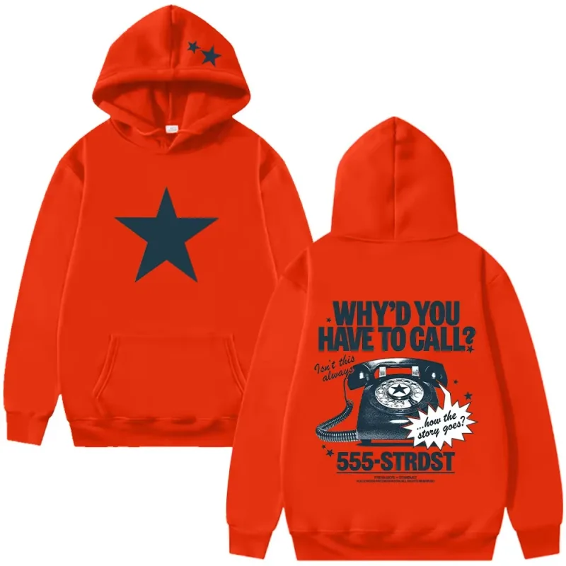 Freya Skye Hoodie Vintage Cartoon Print Hoodies Women Men Casual Long Sleeve Hooded Sweatshirts High Street Y2K Streetwear — image 4