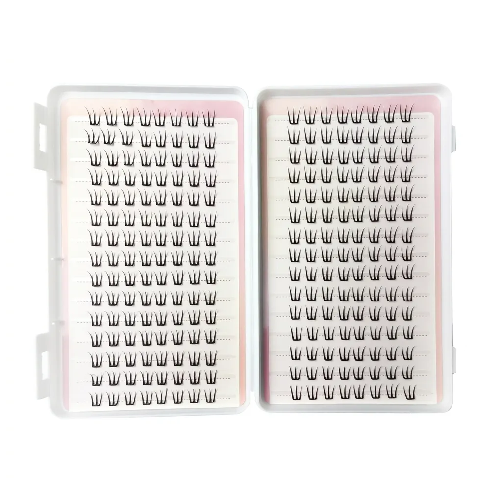 30rows Women's Idols False Eyelashes Natural Volume Daily Eye Makeup Women Beginner Large Capacity Lashes C Curl Synthetic Fiber