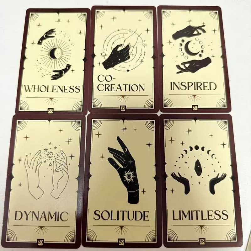 Manifestação oracle card 33 deck 10*6.3cm versão em inglês jogos de tabuleiro de tarô em todo o baralho — image 2