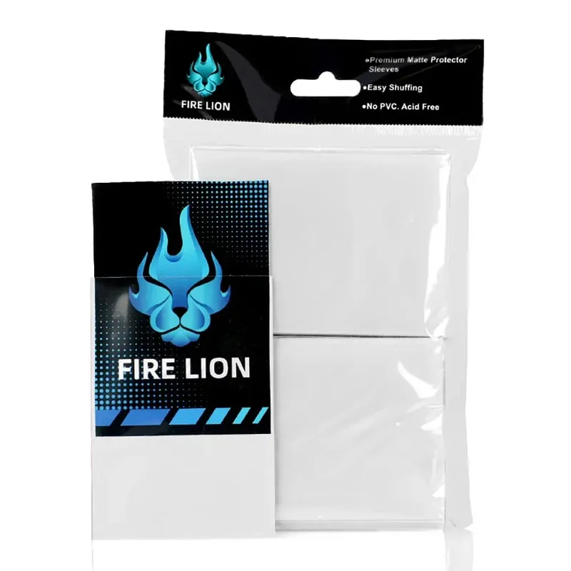 66x91mm 100개/대 솔리드 매트 트레이딩 카드 슬리브 PTCG/TCG/MTG용 표준 크기 카드 수호자