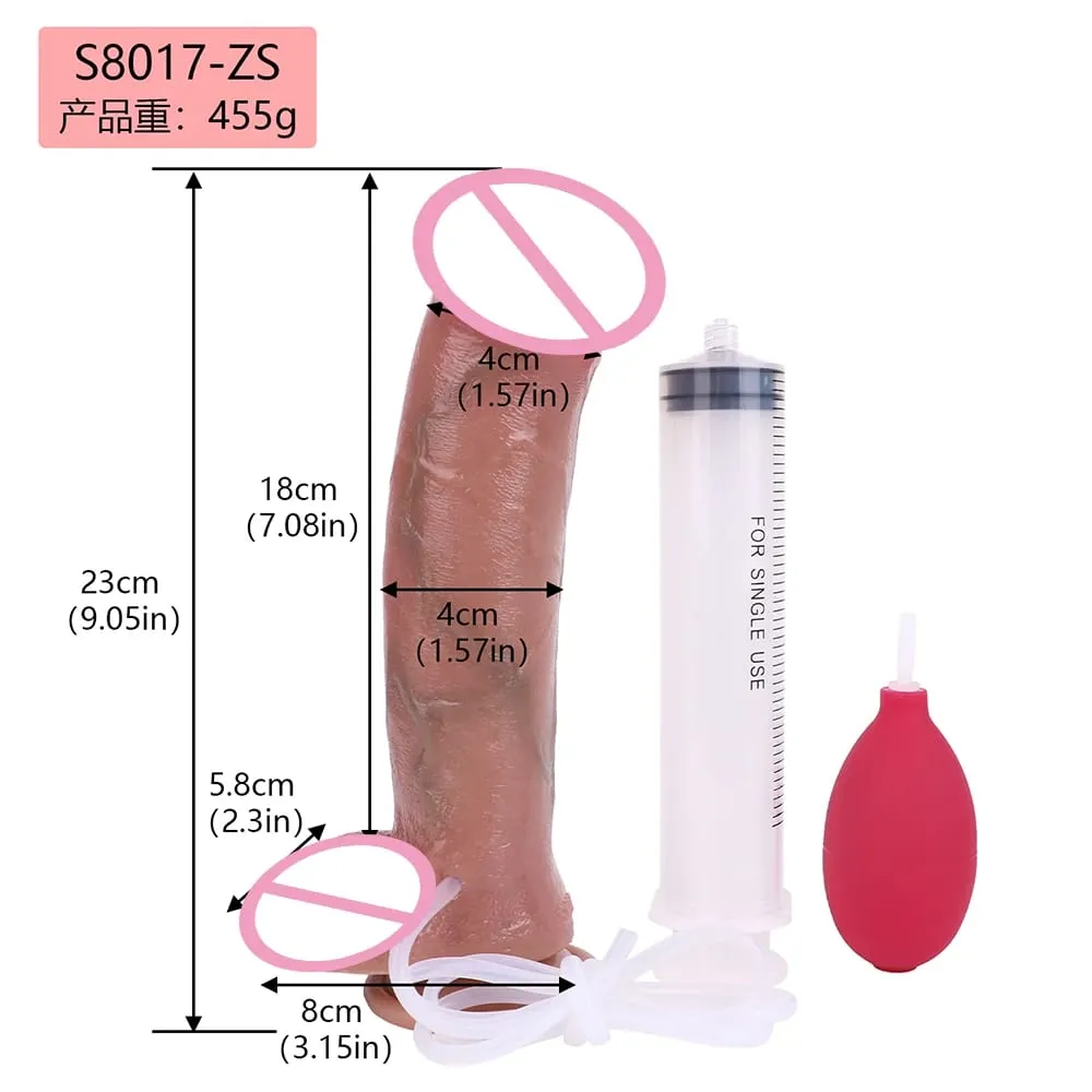 5 Styles Ultra Squirting Dildo Anal Plug Sex Toys For Men Women Gay Masturbator Ejaculating Adult Toys — image 4