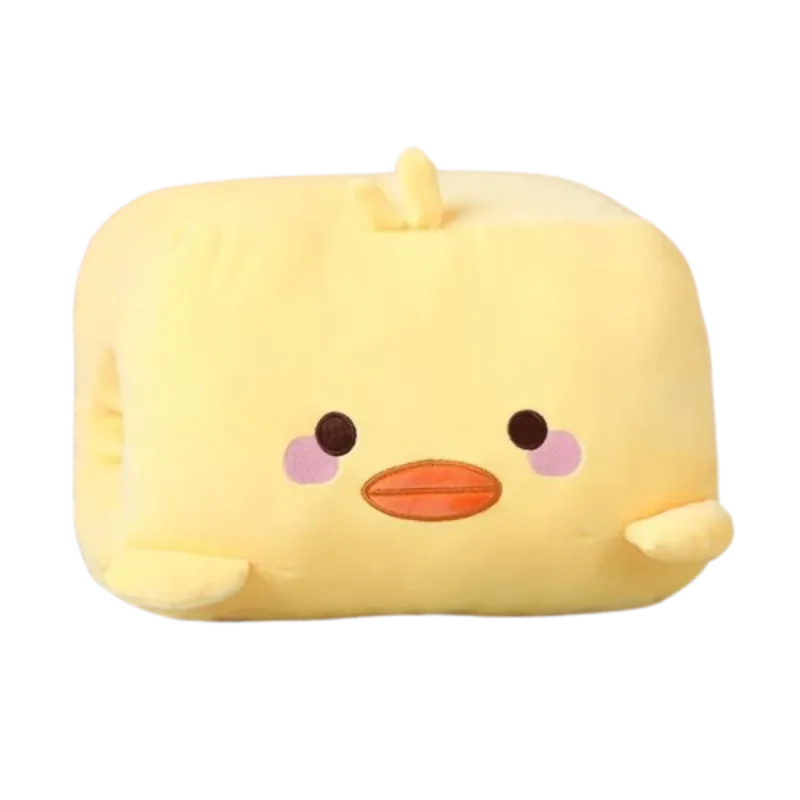 Criativo brinquedo de pelúcia mão mais quente travesseiro de pelúcia super macio manter quente escritório nap travesseiro animal dos desenhos animados brinquedo de pelúcia escritório