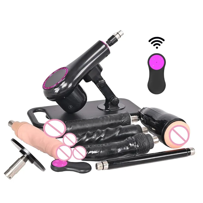 NEW Automatic Wireless Sex Machine for Woman Adjustable Masturbating Pumping SexToys for Men Couples Sex products