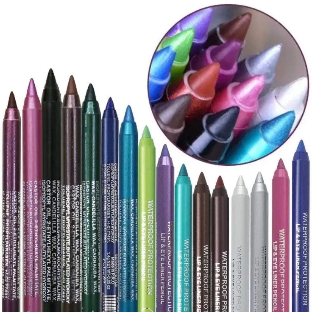 17 สี Pearlescent ดินสออายไลเนอร์สีสันสดใสกันน้ำ Long-Lasting Matte Smooth สวมใส่อายแชโดว์อายไลเนอร์ปากกาแต่งหน้า — image 6