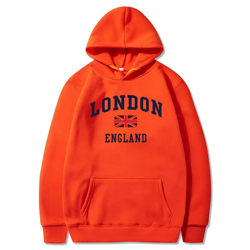 London England Hoodie Men's Hooded Sweatshirts Winter Autumn Fleece Outdoor Sports Casual Pullover men womens Hoodies Clothing — image 4