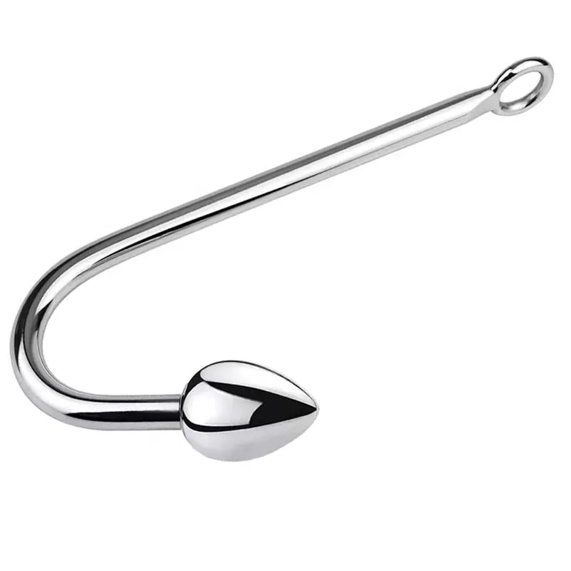 Klein mittel groß 3 Kugeln Set Metall Analhaken Perlen Kopf Butt Plug Dilatator Prostata Massagegerät Einsatz BDSM Sexspielzeug für Männer