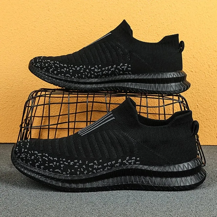 2026 Breathable Men Casual Shoes Lightweight Outdoor Male Walking Shoes Anti-slip Men's Sneakers Slip on Flats Vulcanized Shoes — image 4