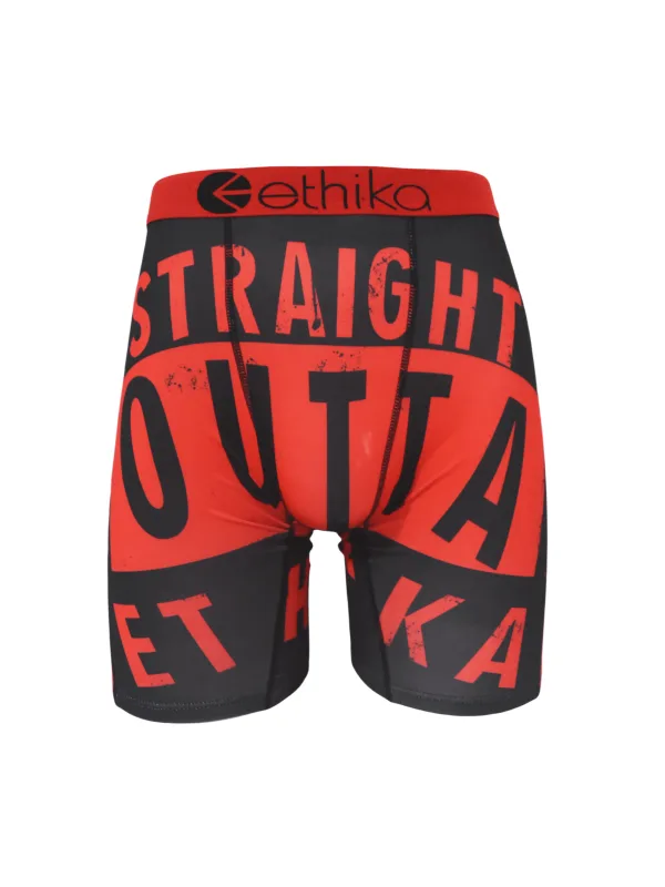 Seluar Dalam Boxer Lelaki Lembut 1 Seluar Dalam Selesa Setiap Hari Bernafas Fit Stretch Fit Poliester S-XXXL Ringan