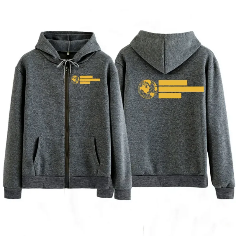Forward Observations Group FOG Skeleton Zipper Hoodies Men Women Gothic Long Sleeve Zip Up Sweatshirts Jackets Coats Streetwear — image 7