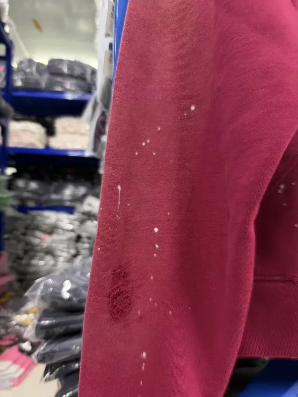 High Street Washed Retro Distressed Ink Splatter Zipper Hooded Hoodie for Men and Women Cardigan Terry Baggy Sweatshirts — image 16
