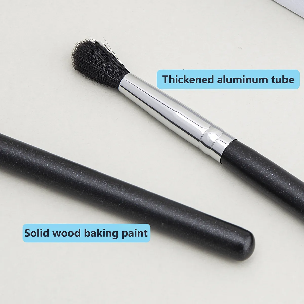 224 Crease Brush Eye Shadow Crease Blending Makeup Brushes High Quality Flame Shape Goat Hair Eye Eye Shadow Crease Makeup — image 4