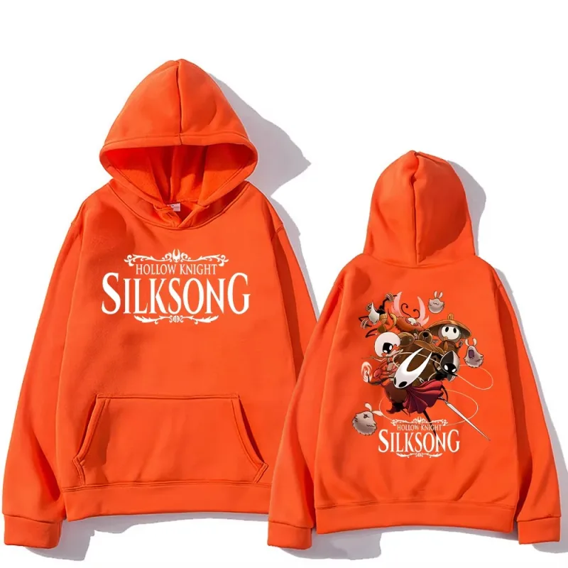 Hollow Knight Silksong Hot Game Hoodies Long Sleeve Fashion Casual Pullovers High Street Women Men Sweatshirt Fashion Streetwear — image 16