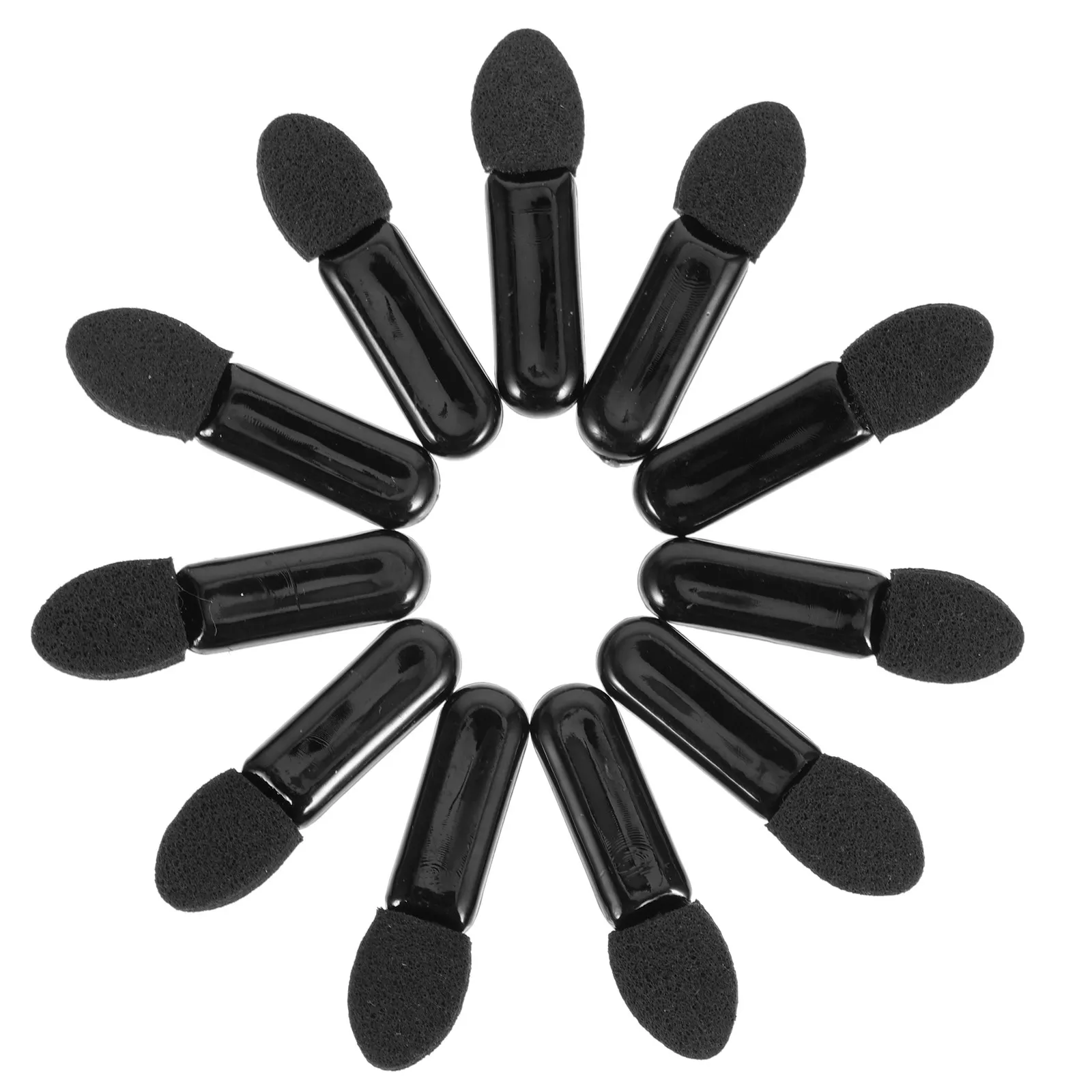 100 pçs aplicadores de sombra material premium pincéis de maquiagem compacto leve sombra varas lábio escova ferramenta maquiagem fornecimento — image 4