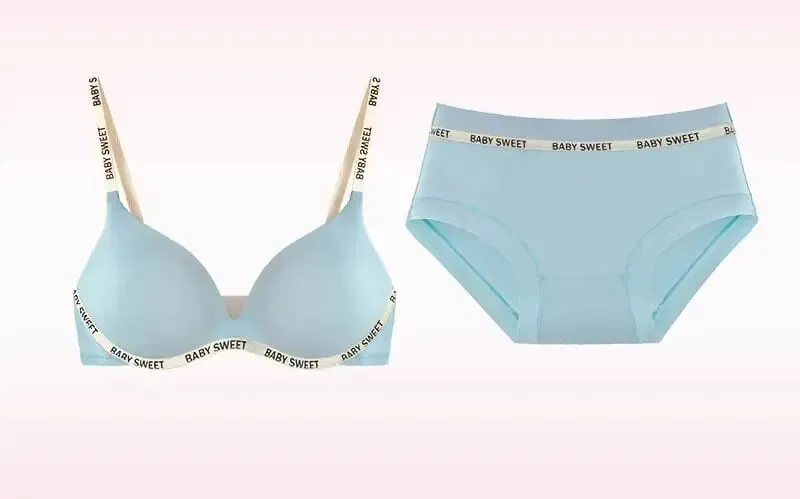 Nouvelle tendance Dopamine couleur sans couture ensemble de soutien-gorge Push Up petit soutiens-gorge sans fil confort beauté dos quotidien décontracté grande taille 32-38 — image 15
