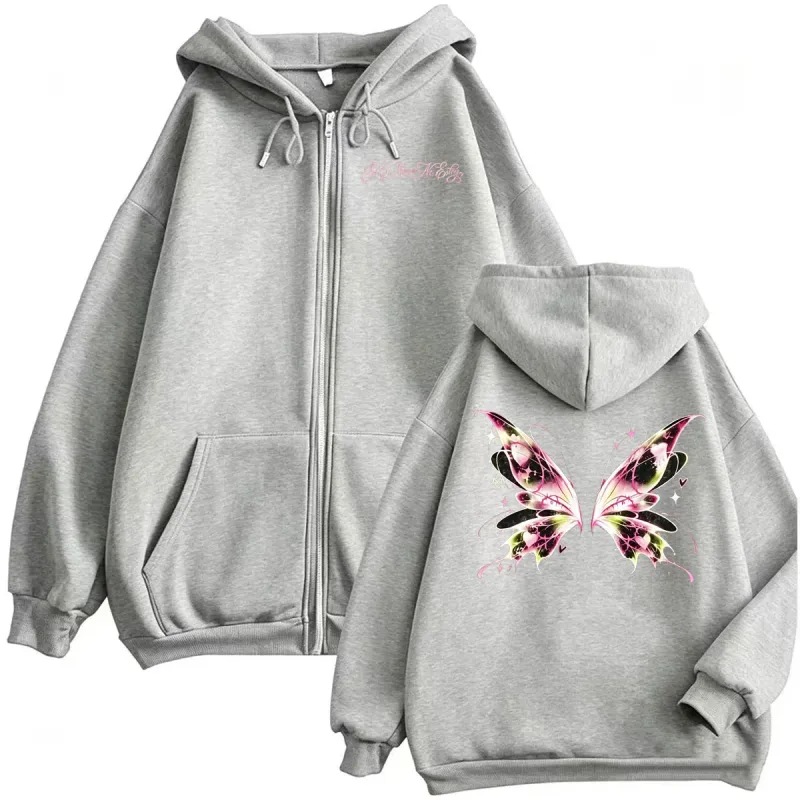 Omar Courtz Por Si Manana No Estoy New Album Tour Zip Up Hoodies Men Women Casual Long Sleeve Bodywarmer Sweatshirt Jacket Coats