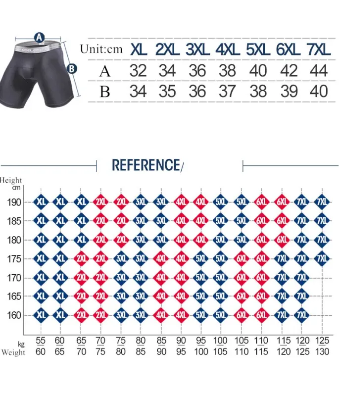 Tamanho grande XL-7XL boxers masculinos shorts modal roupa interior homem respirável bolsa calcinha meio longo perna cueca masculino cueca hombre — image 9