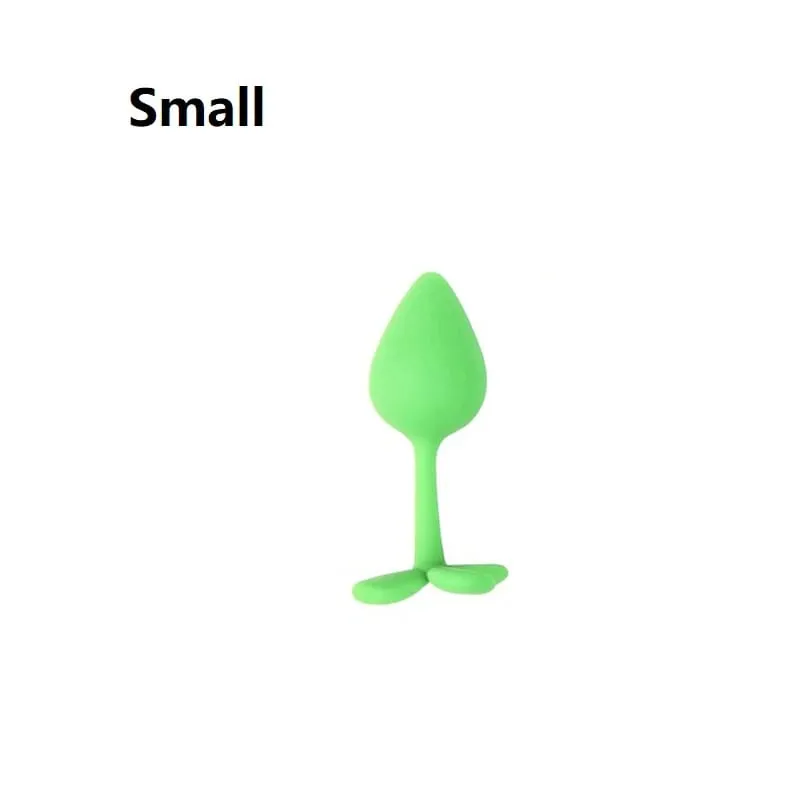 Silicone Anal Beads Butt Plug Set Mini Small Medium Large Anal Plug Four Leaf Clover Anal Trainer Sex Toy Men Women Gay — image 16