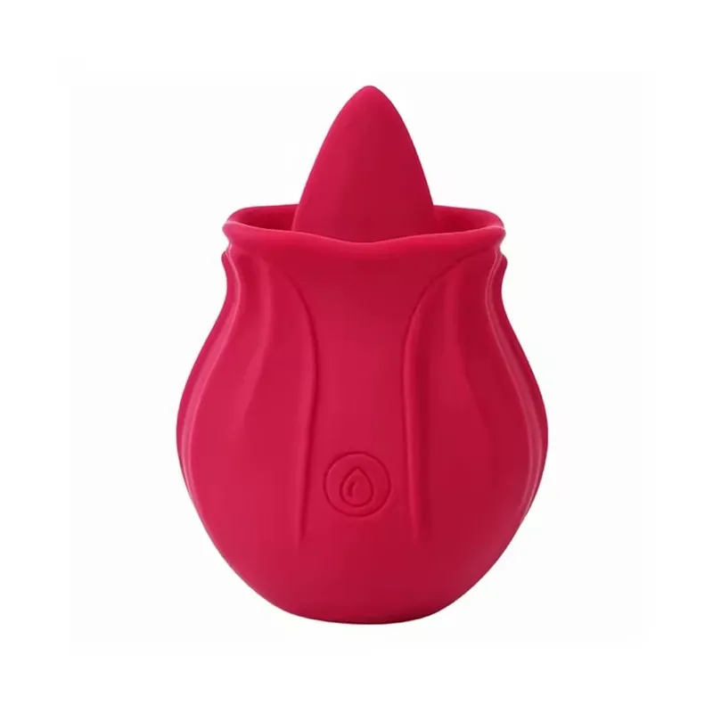 Rose Tongue Licking Vibrator for Women Oral G Spot Clit Stimulator Female Powerful Vagin Massager Masturbation Sex Toy for Adult